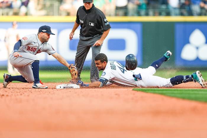 Rodriguez swiped 25 bases last year. This season, he’s a 40–40 threat.